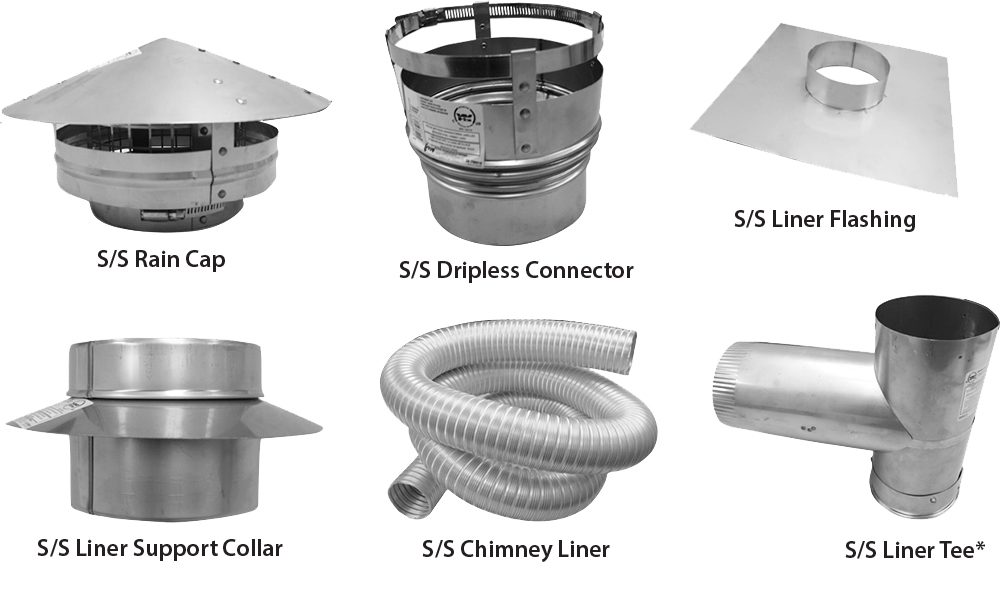 C2 - Chimney Liner Kits - S/S